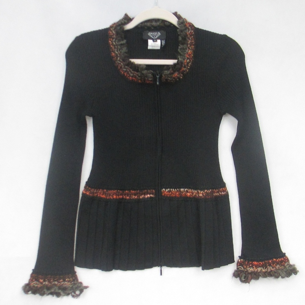 Angel Apparel Zip Cardigan Sweater